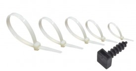 Cable Ties & Plugs Assorted Pack Natural 12.98